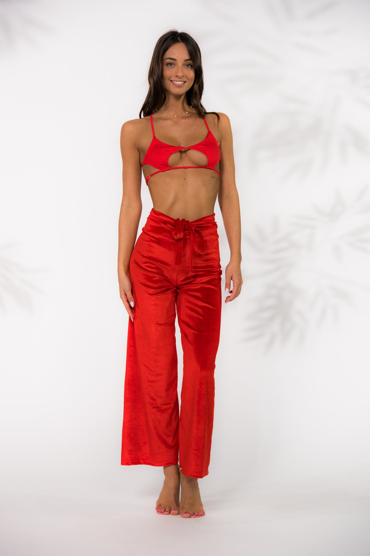 Komodo pantalone – Karmin crvena