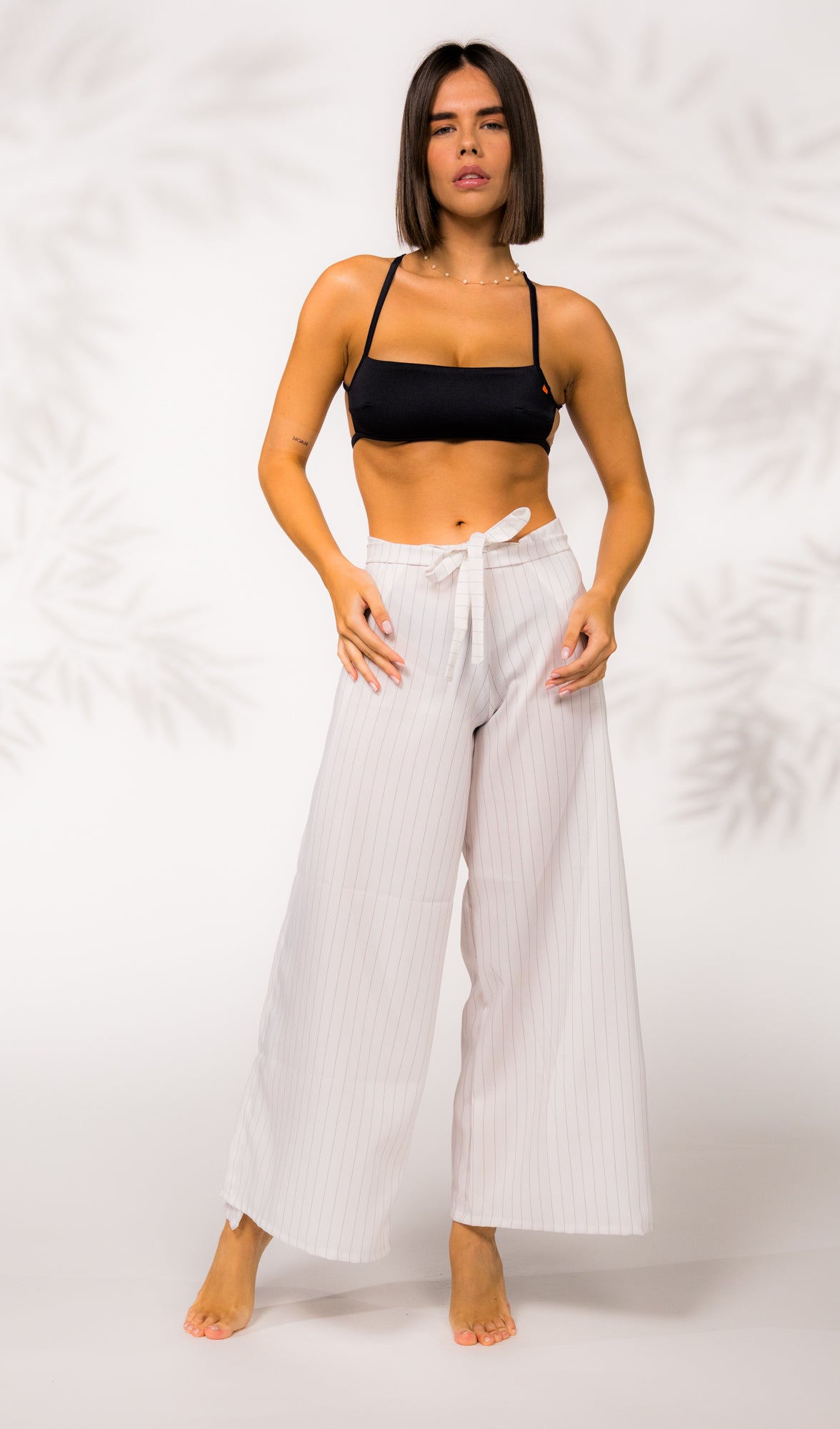 Komodo pantalone – Crno-bele