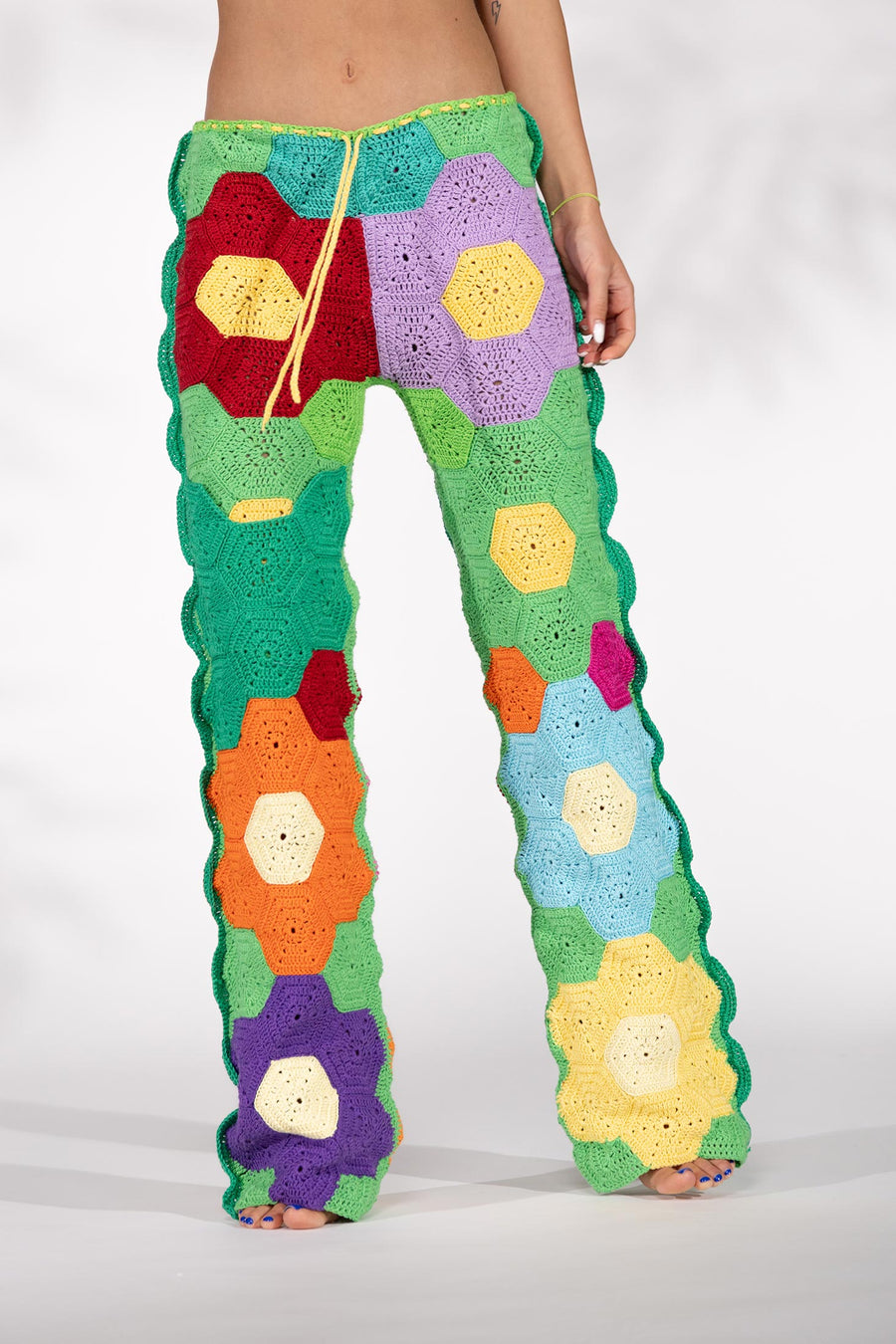 Flower pantalone